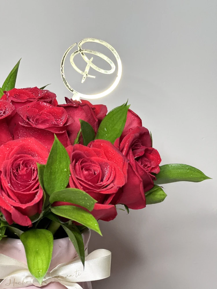 FLORERO 15 ROSAS — rosas